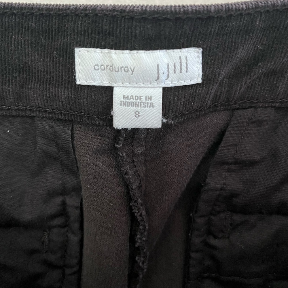J. Jill Black Corduroy Trousers - Picture 4 of 6